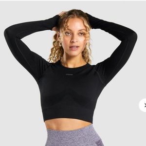 Gymshark Flex Sports Long Sleeve Crop Top